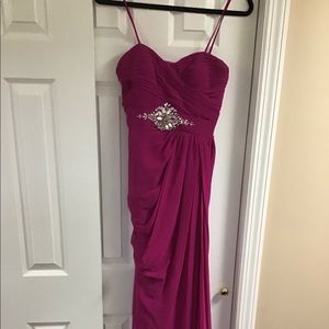 Adrianna Papell - Gown Magenta Colored